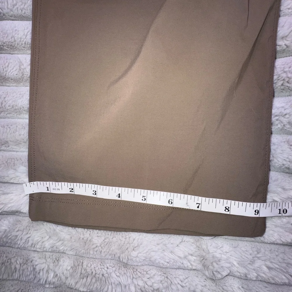 L.L.Bean Cresta Hiking Pants Mens‎ 38x29 Stretch Dark Cinder Tan Utility UPF 50+